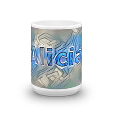 Load image into Gallery viewer, Alicia Mug Liquescent Icecap 15oz front view
