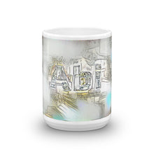 Load image into Gallery viewer, Abi Mug Victorian Fission 15oz front view