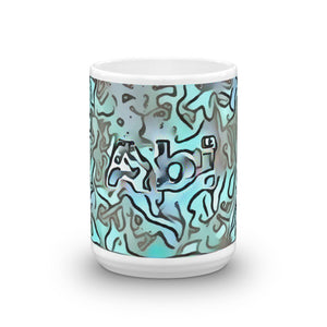 Abi Mug Insensible Camouflage 15oz front view
