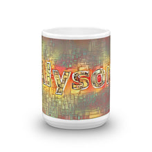 Load image into Gallery viewer, Alyson Mug Transdimensional Caveman 15oz front view