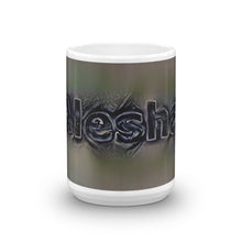 Load image into Gallery viewer, Alesha Mug Charcoal Pier 15oz front view
