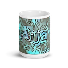 Load image into Gallery viewer, Aija Mug Insensible Camouflage 15oz front view
