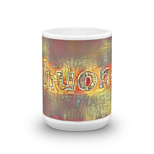 Load image into Gallery viewer, Phuong Mug Transdimensional Caveman 15oz front view