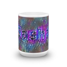 Load image into Gallery viewer, Sasha Mug Wounded Pluviophile 15oz front view