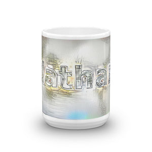 Nathan Mug Victorian Fission 15oz front view