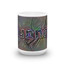 Load image into Gallery viewer, Gunner Mug Dark Rainbow 15oz front view