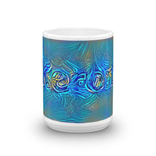 Load image into Gallery viewer, Keren Mug Night Surfing 15oz front view
