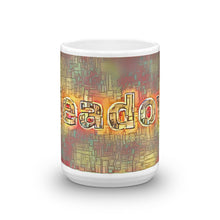 Load image into Gallery viewer, Meadow Mug Transdimensional Caveman 15oz front view