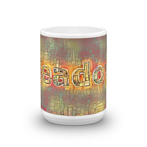 Meadow Mug Transdimensional Caveman 15oz front view