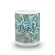 Load image into Gallery viewer, Ainsley Mug Insensible Camouflage 15oz front view