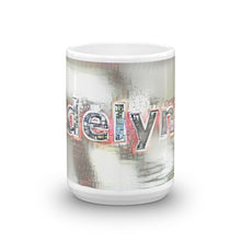 Load image into Gallery viewer, Adelynn Mug Ink City Dream 15oz front view