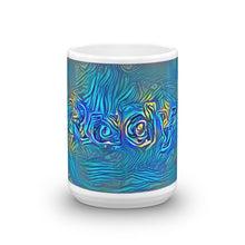 Load image into Gallery viewer, Rudy Mug Night Surfing 15oz front view