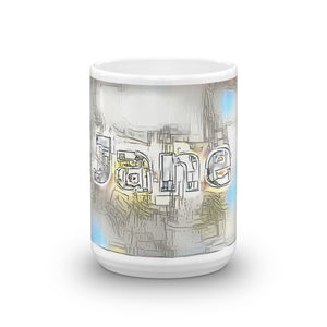 Jane Mug Victorian Fission 15oz front view