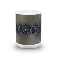 Load image into Gallery viewer, Adonis Mug Charcoal Pier 15oz front view