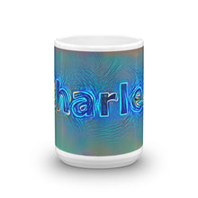 Load image into Gallery viewer, Charles Mug Night Surfing 15oz front view