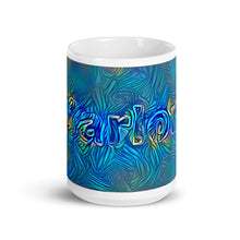 Load image into Gallery viewer, Marlon Mug Night Surfing 15oz front view
