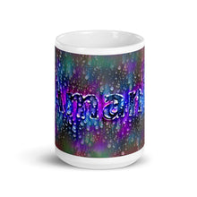 Load image into Gallery viewer, Amani Mug Wounded Pluviophile 15oz front view