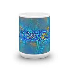 Load image into Gallery viewer, Alessia Mug Night Surfing 15oz front view