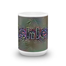Load image into Gallery viewer, Ashley Mug Dark Rainbow 15oz front view