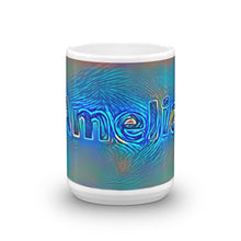 Load image into Gallery viewer, Amelia Mug Night Surfing 15oz front view