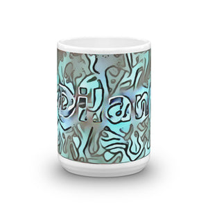 Dilan Mug Insensible Camouflage 15oz front view