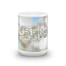 Load image into Gallery viewer, Carla Mug Victorian Fission 15oz front view