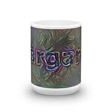 Load image into Gallery viewer, Margaret Mug Dark Rainbow 15oz front view
