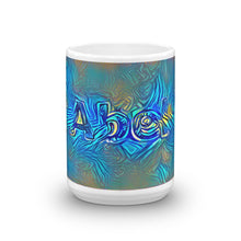 Load image into Gallery viewer, Abel Mug Night Surfing 15oz front view