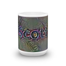 Load image into Gallery viewer, Scott Mug Dark Rainbow 15oz front view