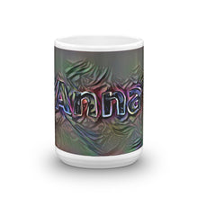 Load image into Gallery viewer, Anna Mug Dark Rainbow 15oz front view