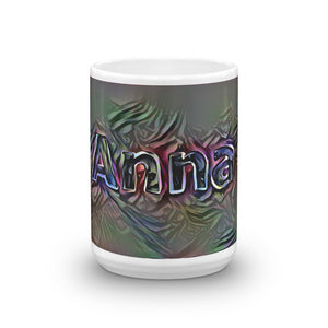 Anna Mug Dark Rainbow 15oz front view