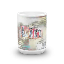 Load image into Gallery viewer, Lin Mug Ink City Dream 15oz front view