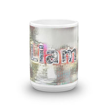 Load image into Gallery viewer, Liam Mug Ink City Dream 15oz front view