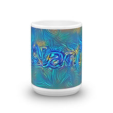 Load image into Gallery viewer, Alani Mug Night Surfing 15oz front view