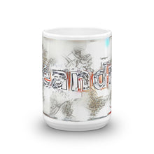 Load image into Gallery viewer, Deandre Mug Frozen City 15oz front view