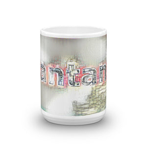 Santana Mug Ink City Dream 15oz front view