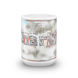 Charles Mug Frozen City 15oz front view