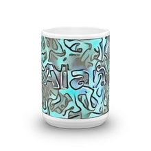 Load image into Gallery viewer, Alan Mug Insensible Camouflage 15oz front view