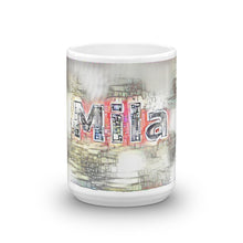 Load image into Gallery viewer, Mila Mug Ink City Dream 15oz front view