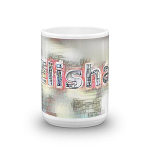 Elisha Mug Ink City Dream 15oz front view