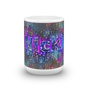 Nicki Mug Wounded Pluviophile 15oz front view