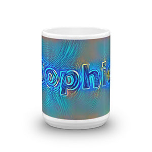 Sophia Mug Night Surfing 15oz front view