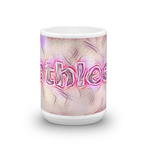 Kathleen Mug Innocuous Tenderness 15oz front view