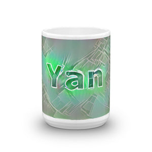 Yan Mug Nuclear Lemonade 15oz front view