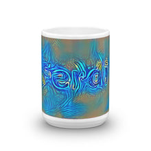 Load image into Gallery viewer, Ferdi Mug Night Surfing 15oz front view