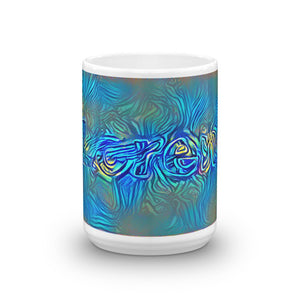 Loren Mug Night Surfing 15oz front view