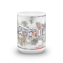 Load image into Gallery viewer, Amir Mug Frozen City 15oz front view
