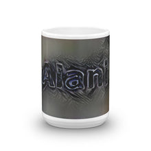 Load image into Gallery viewer, Alani Mug Charcoal Pier 15oz front view