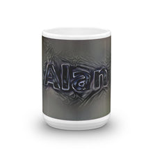 Load image into Gallery viewer, Alan Mug Charcoal Pier 15oz front view