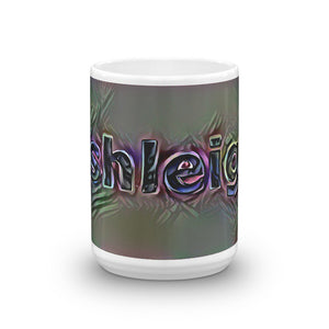 Ashleigh Mug Dark Rainbow 15oz front view